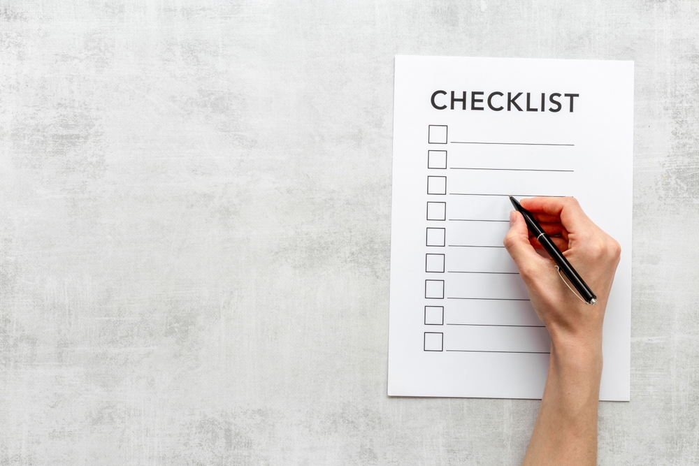 creating exhibition checklist